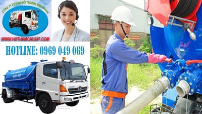 Rút hầm cầu Tphcm phục vụ 24/24, sẵn sàng lên đường