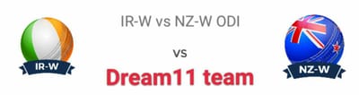 IR-W VS NZ-W dream11 paid team