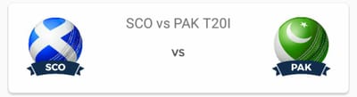 SCO vs PAK 2nd T20 Match dream11 paid