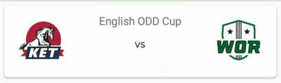 KET VS WOR dream11 preview