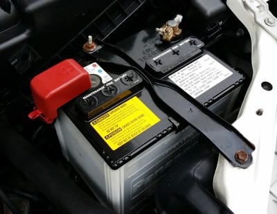 Vehicle battery maintenance image