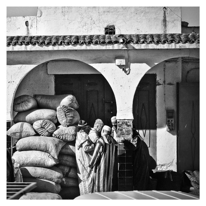 Entassés, Essaouira, Maroc