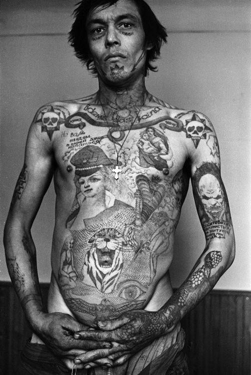 Sergeï Vasiliev - Russian criminal tattoo