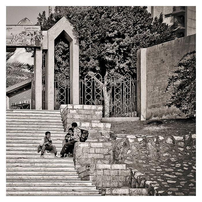 Après l'école, Caire, Egypte