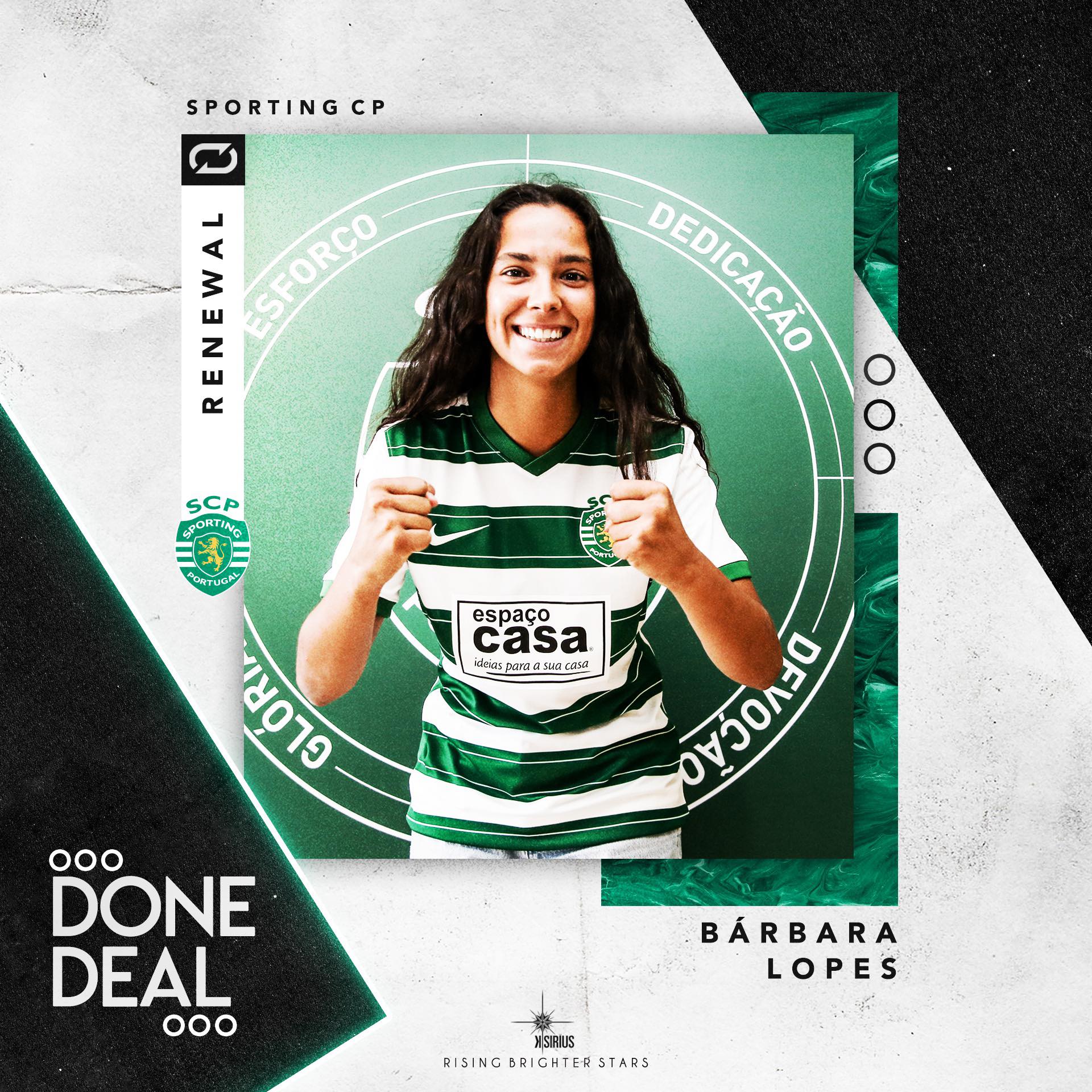 Renewal: Bárbara Lopes with Sporting C.P.