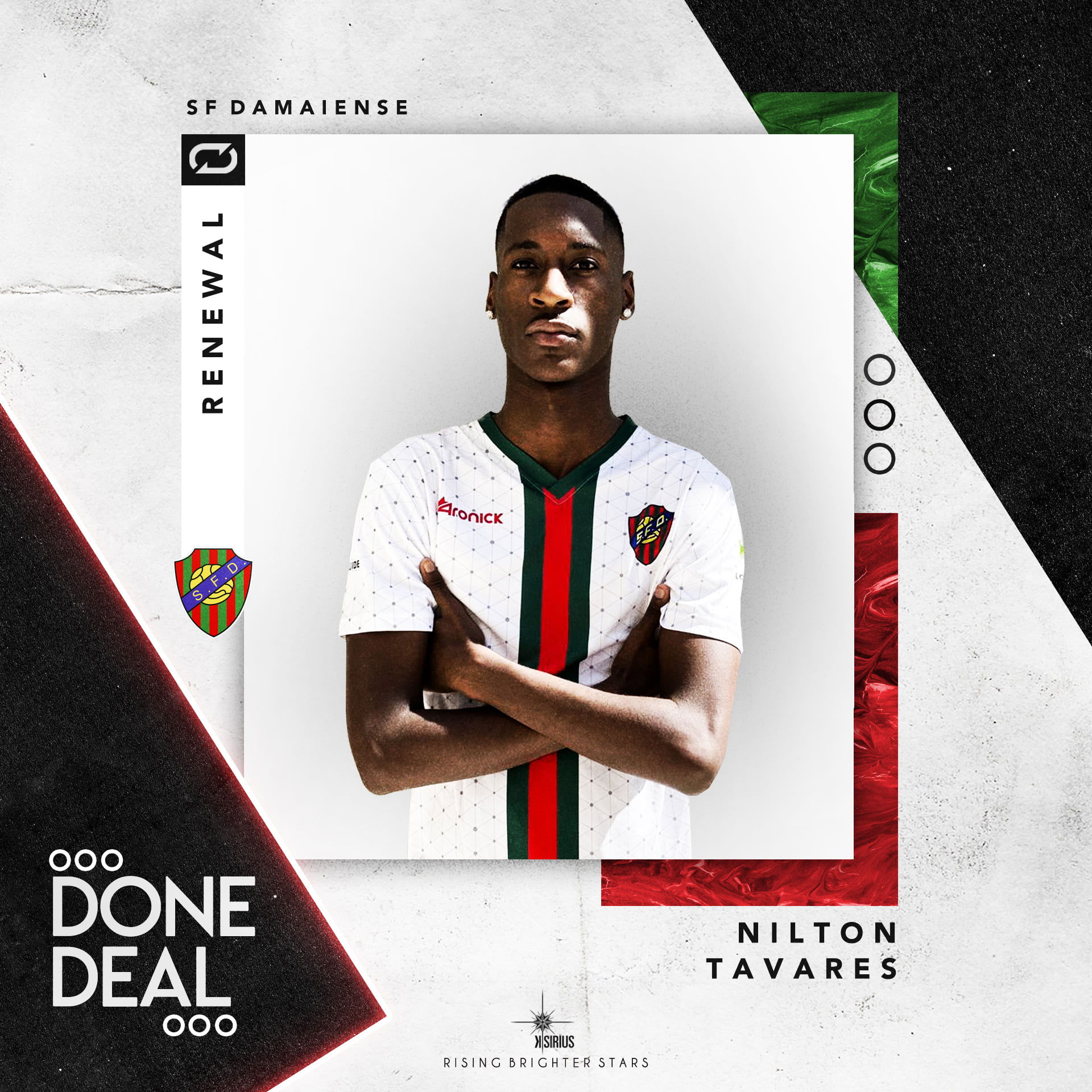 Renewal: Nilton Tavares with Sport Futebol Damaiense