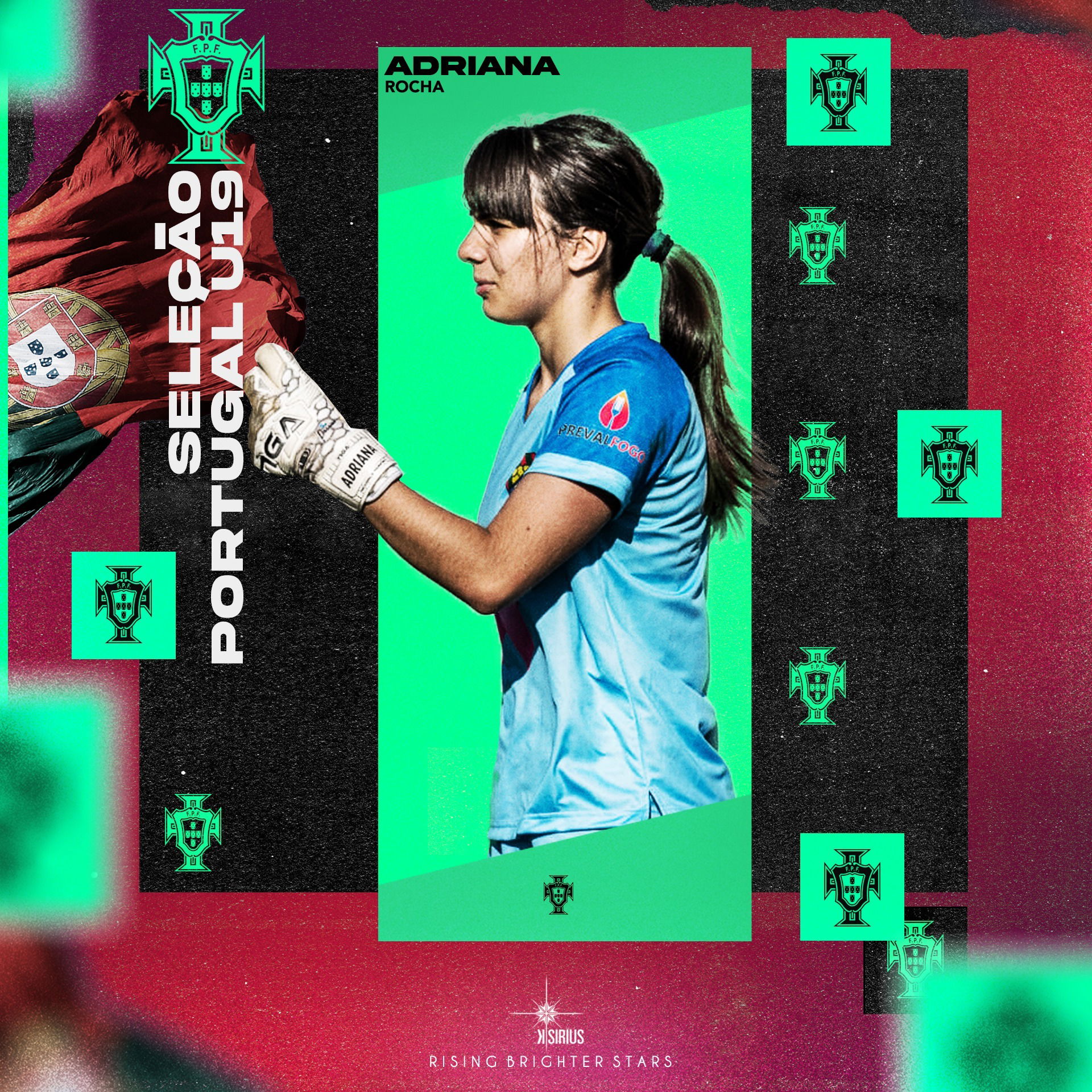 National Team: Adriana Rocha (S.L. Benfica) at Portugal U19