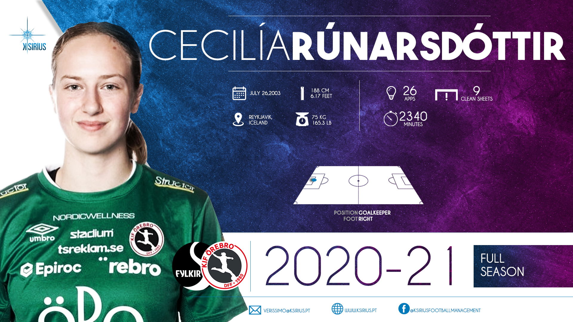 Cecília Rúnarsdóttir 2020/2021