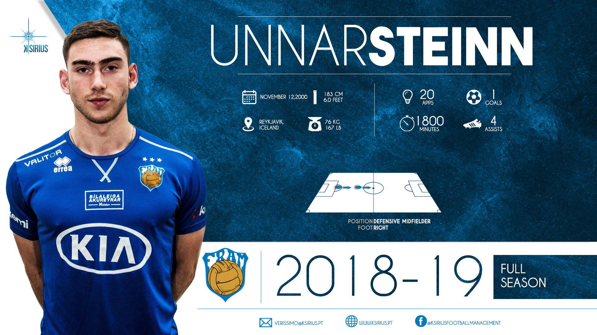 Unnar Steinn Ingvarsson 2018/2019