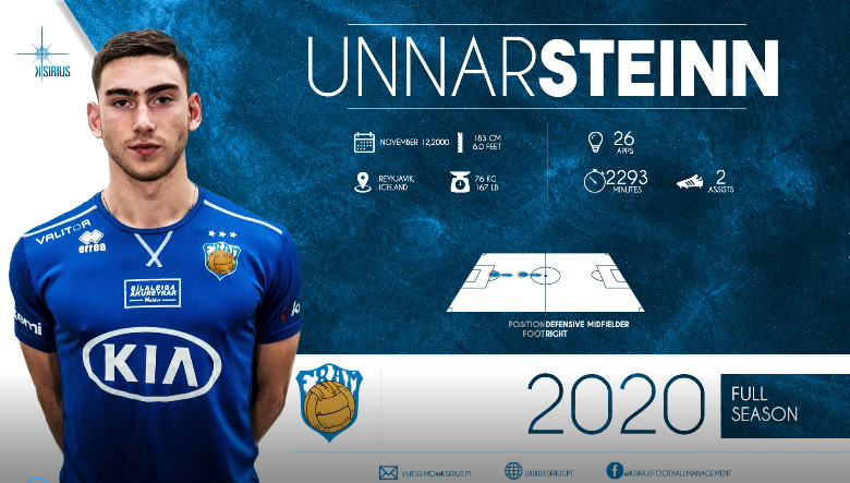 Unnar Steinn Ingvarsson 2020