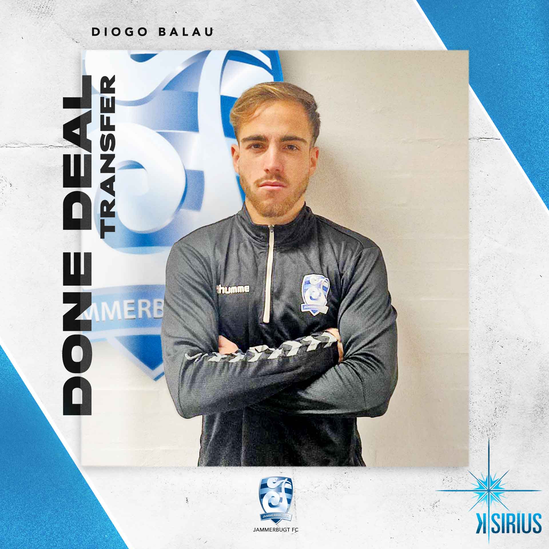 Transfer: Diogo Balau (Jammerbugt FC)