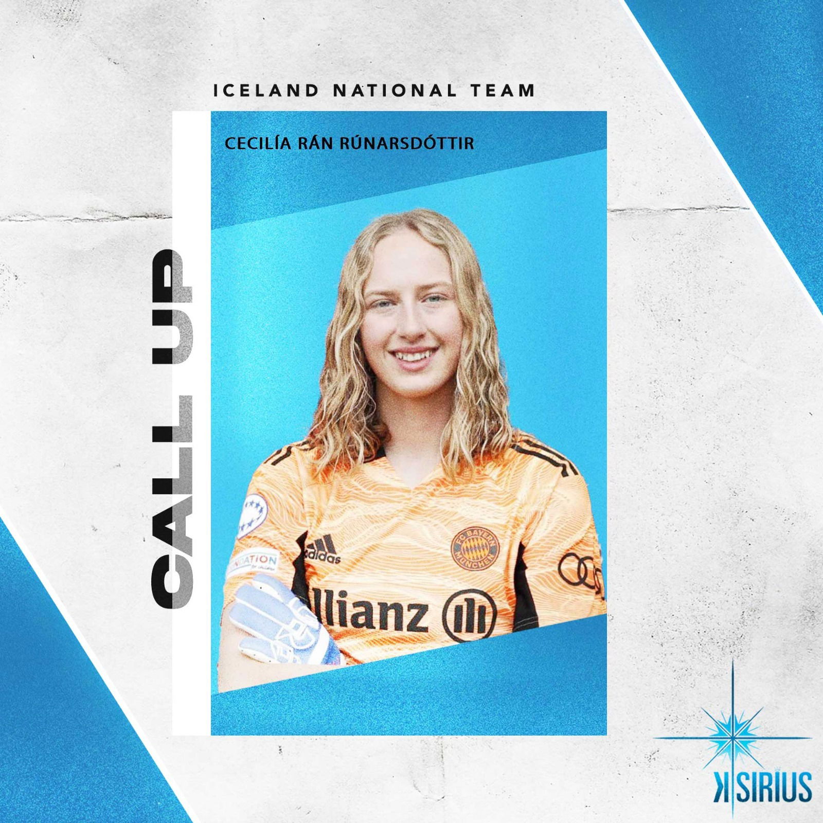 National Team: Cecília Rán Rúnarsdóttir (FC Bayern München)