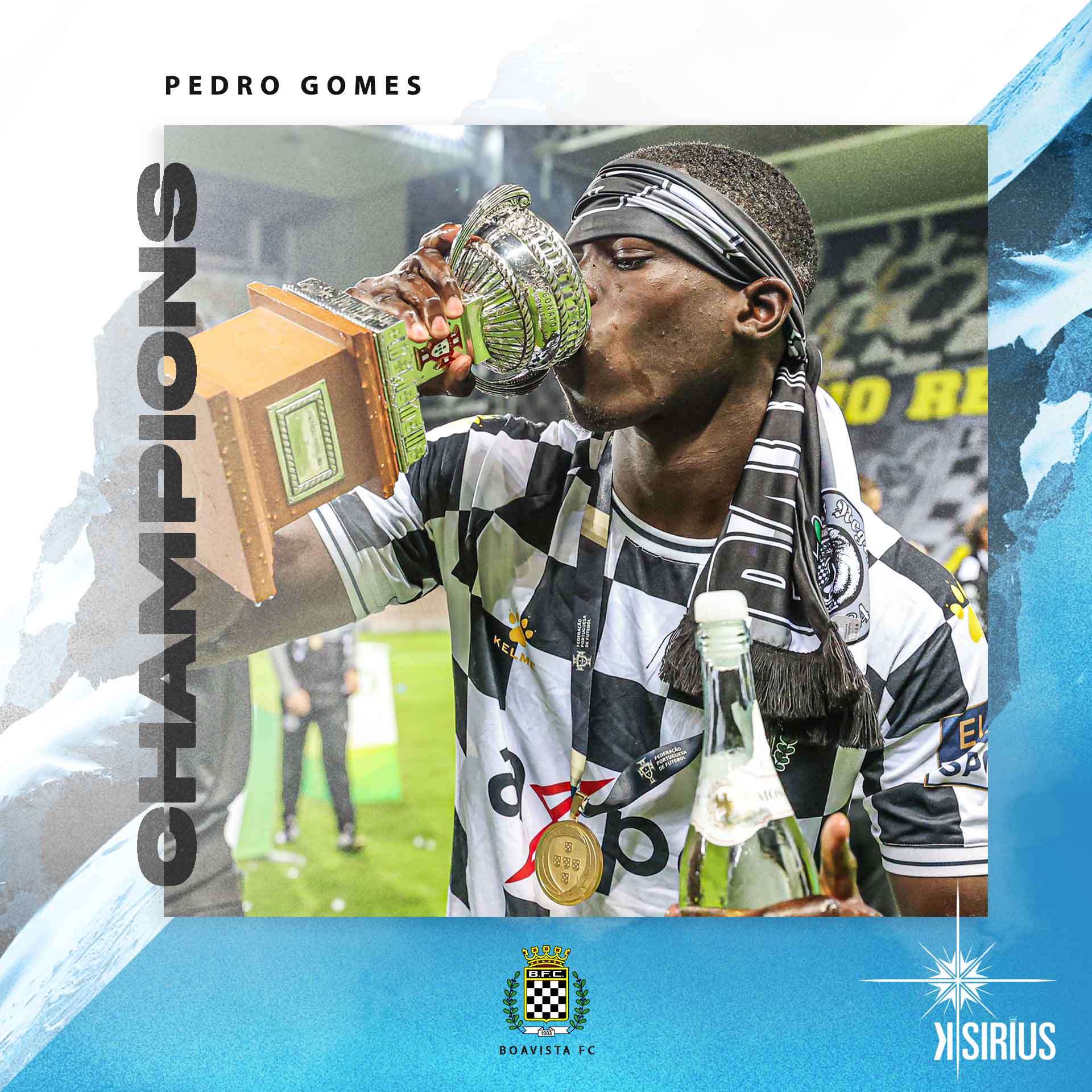 Champions: Pedro Gomes (Boavista FC)