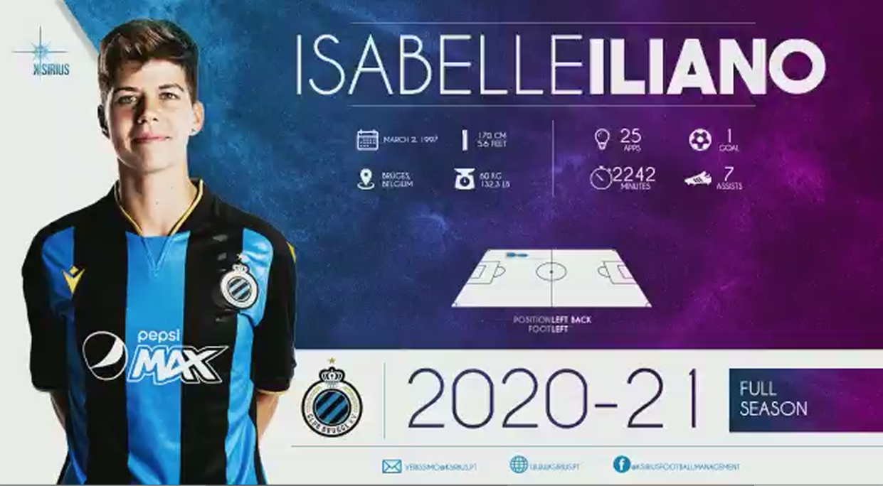 Isabelle Iliano 2020/2021