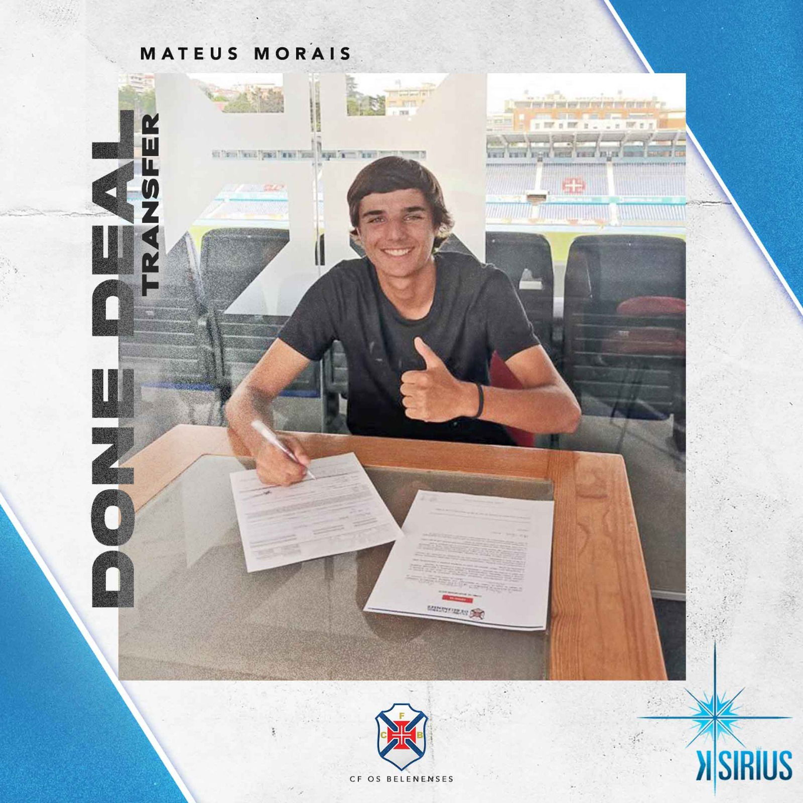 Transfer: Mateus Morais (CF Os Belenenses)