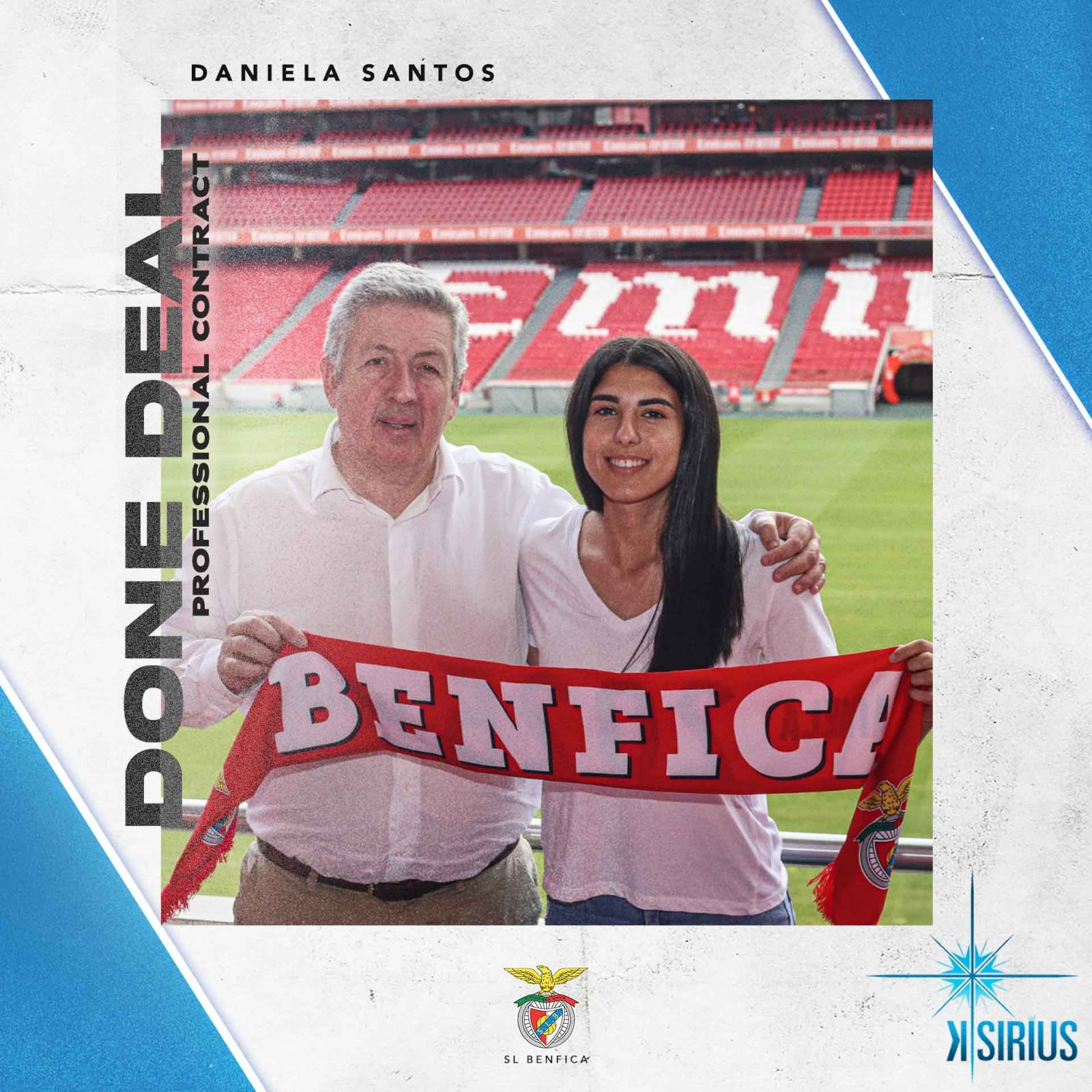 Professional Contract: Daniela Santos (SL Benfica)