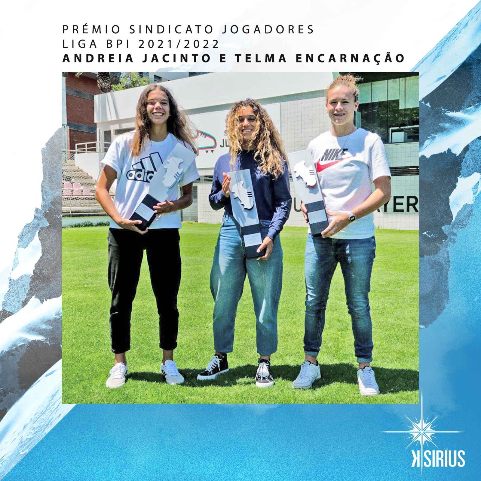 Prémios Sindicato Jogadores: Andreia Jacinto e Telma Encarnação