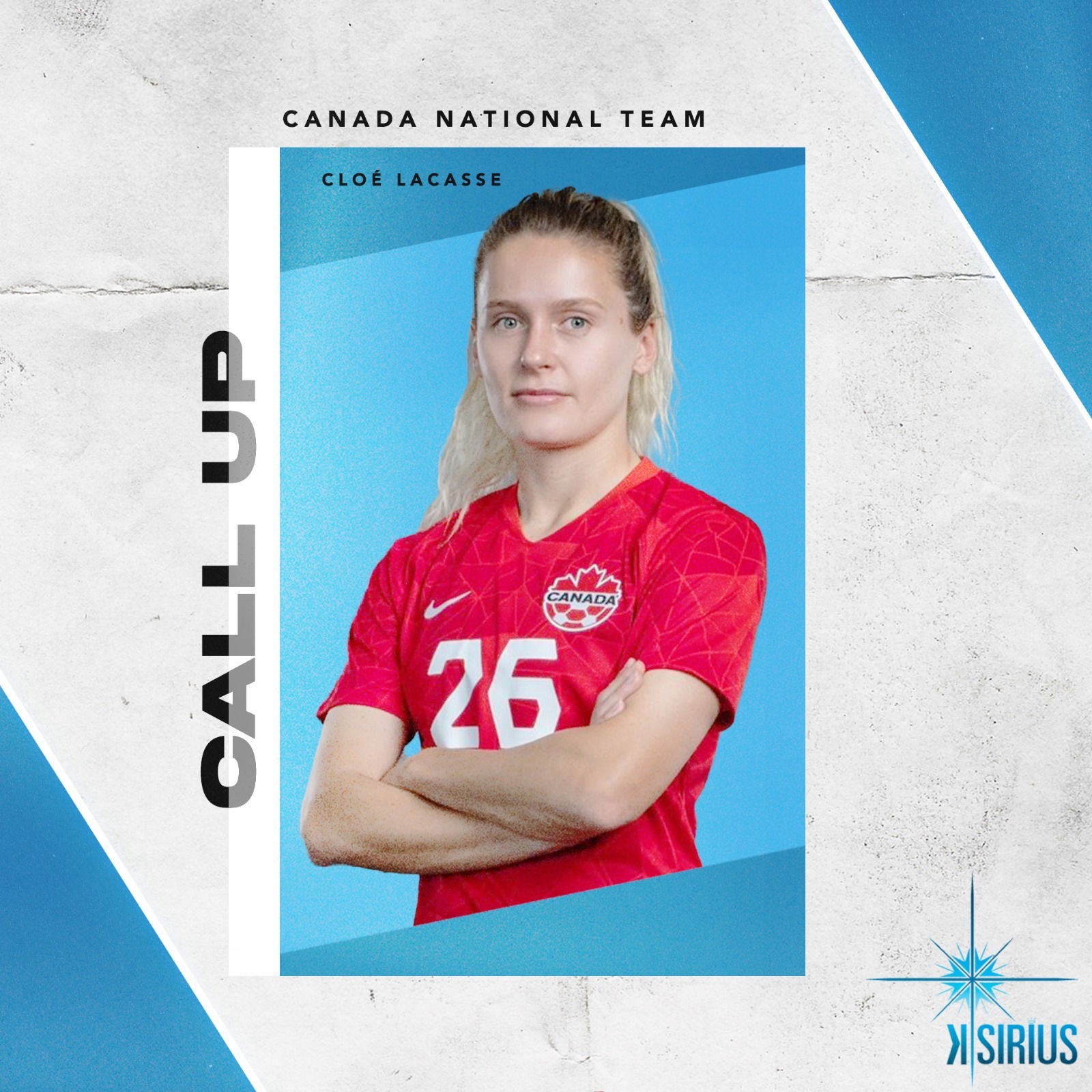 Call Up: Cloé Lacasse (SL Benfica)