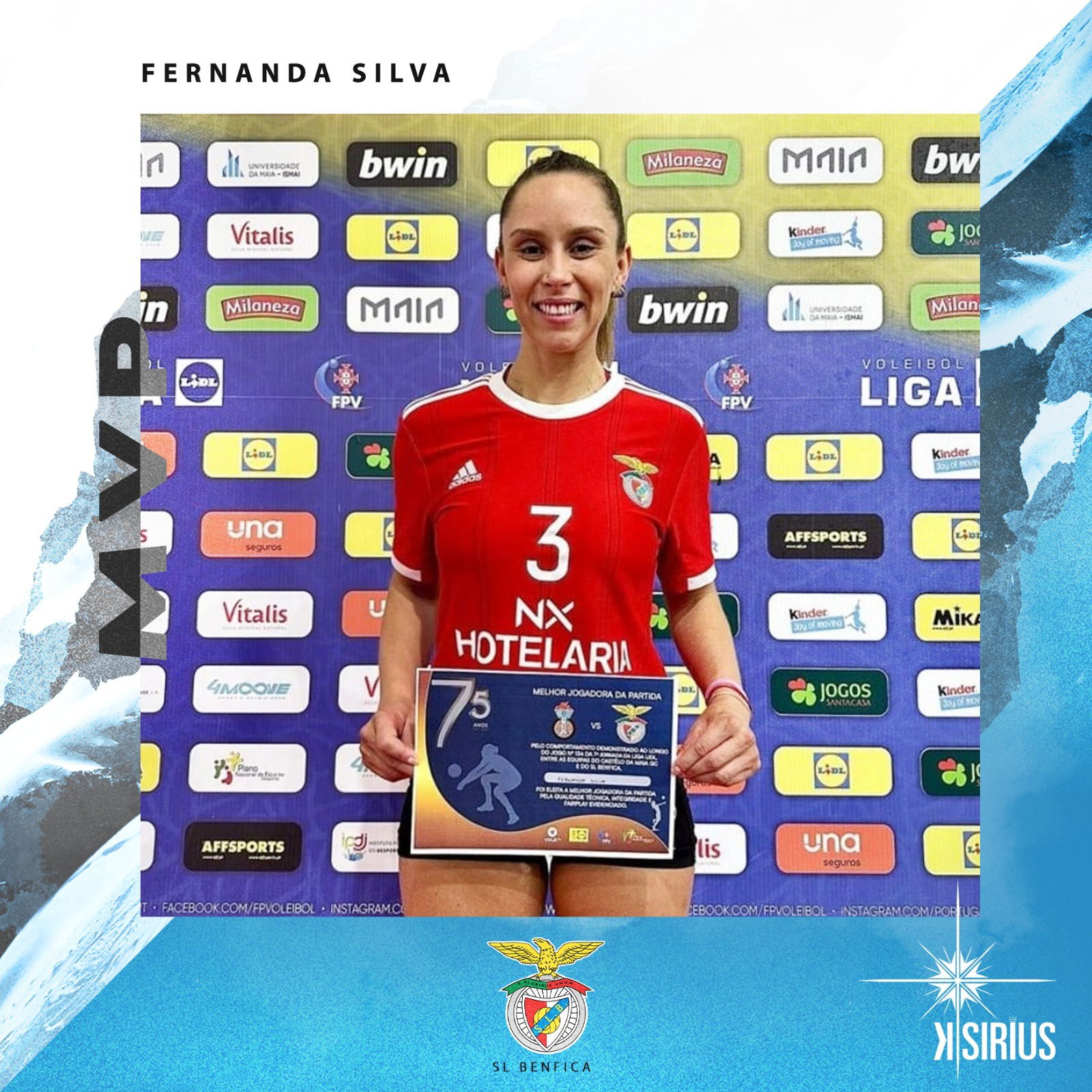 MVP: Fernanda Silva (SL Benfica)