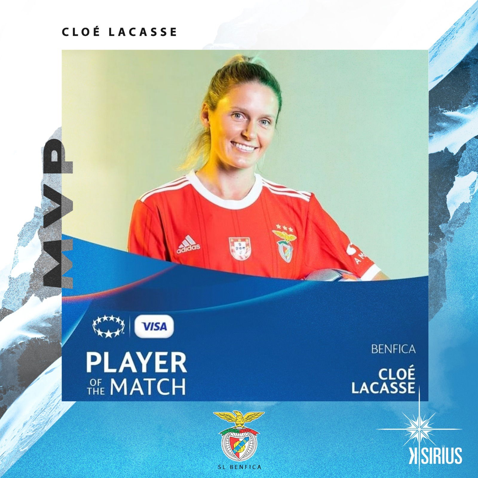 MVP: Cloé Lacasse (SL Benfica)