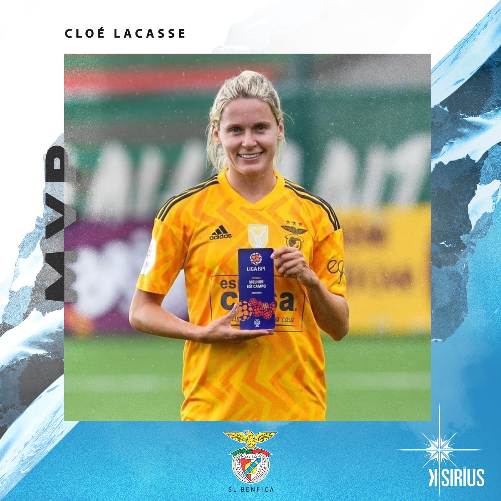 MVP: Cloé Lacasse (SL Benfica)