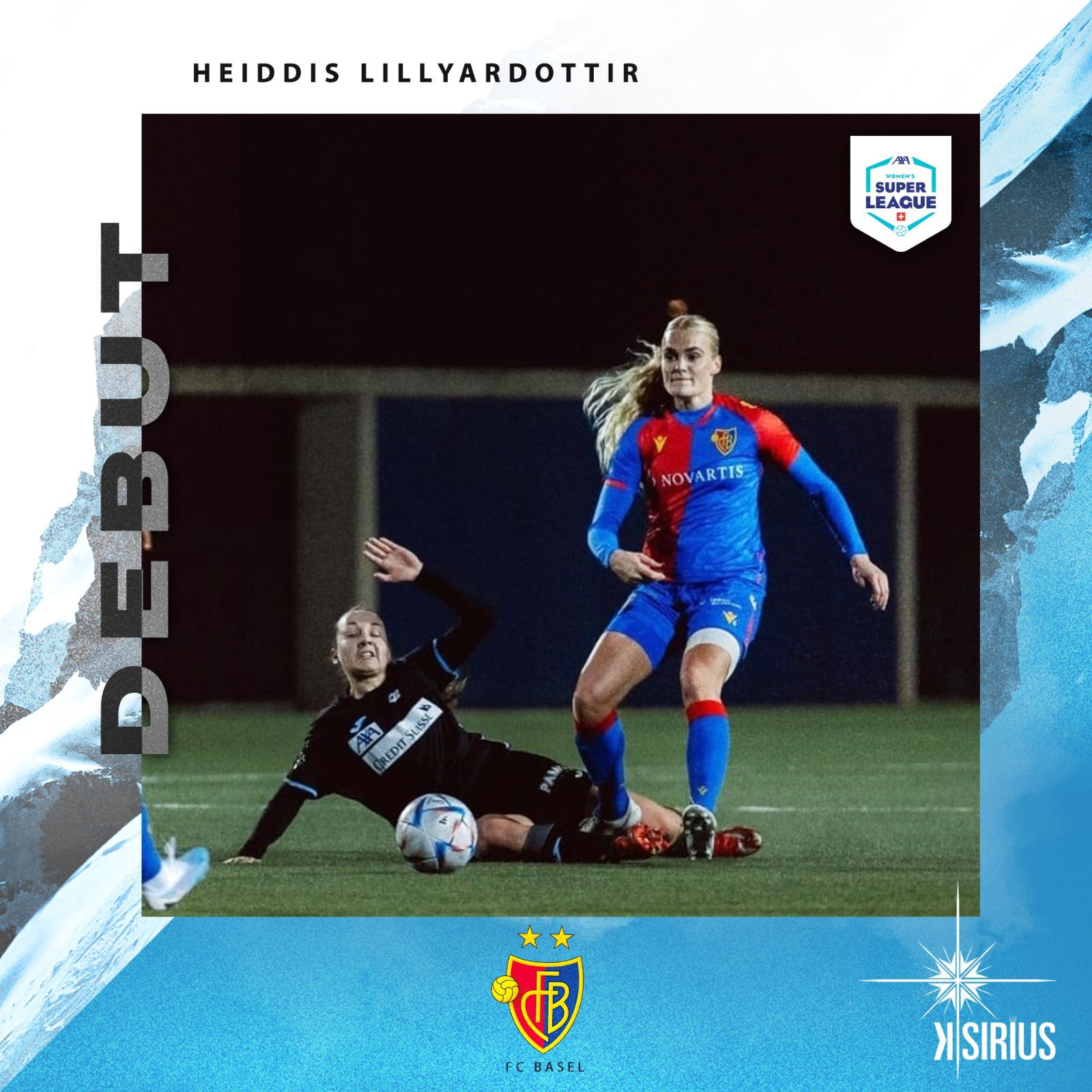 Debut: Heiðdís Lillýardóttir (FC Basel 1893)