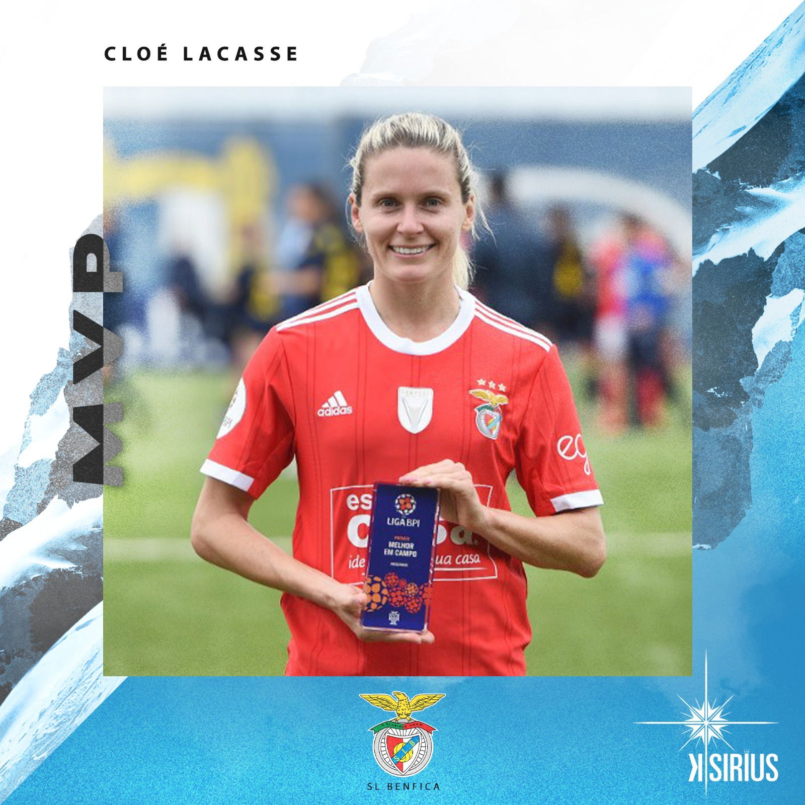 MVP: Cloé Lacasse (SL Benfica)