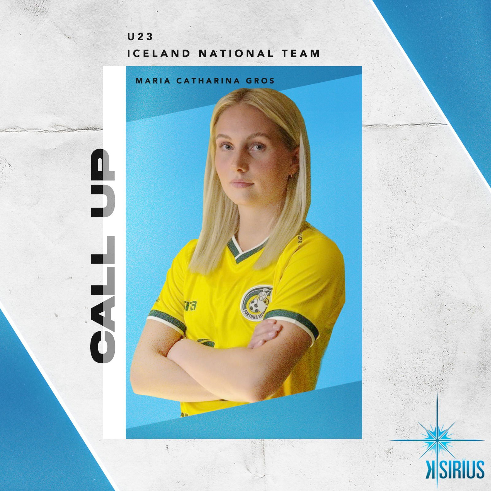 Call Up: Maria Catharina Gros (Fortuna Sittard)