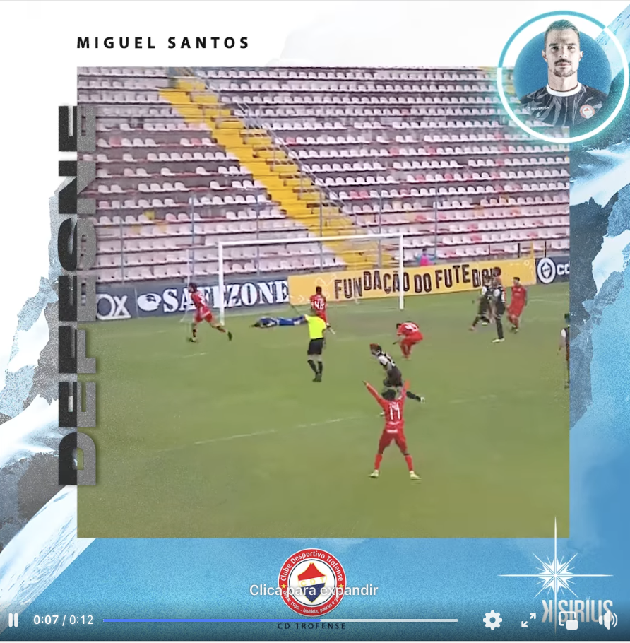 Defense: Miguel Santos (CD Trofense)