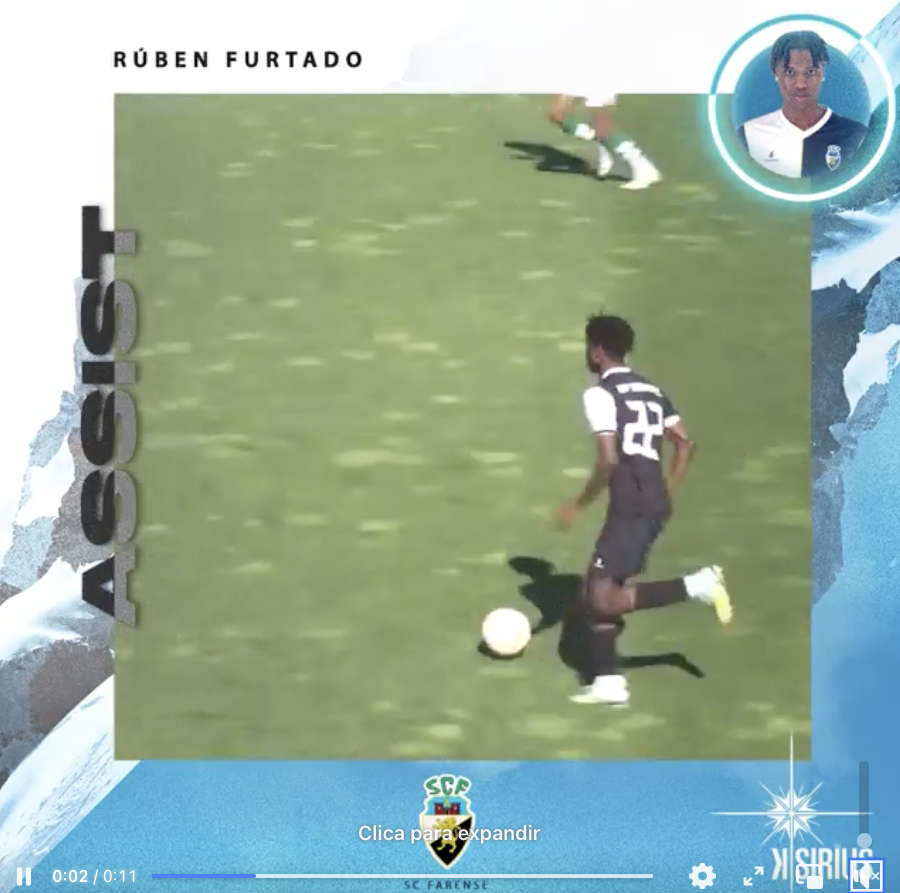 Assist: Rúben Furtado (SC Farense)