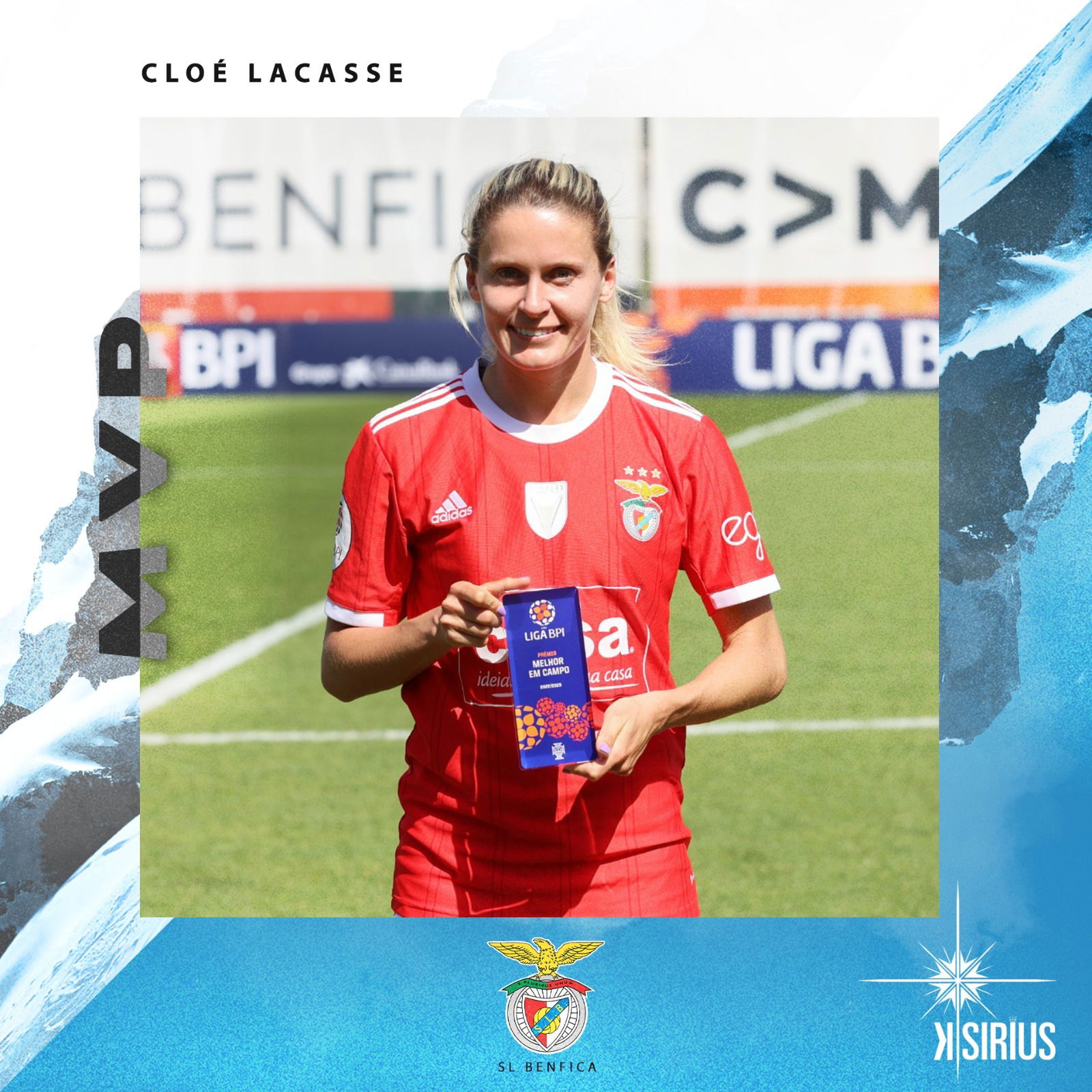 MVP: Cloé Lacasse (SL Benfica)