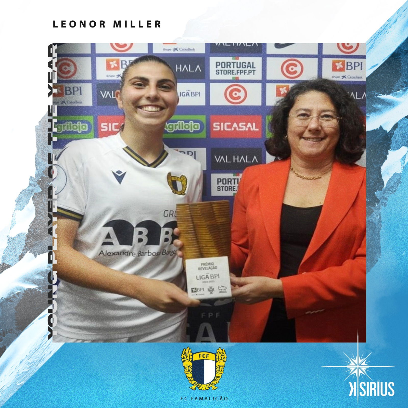 Young Player of the Year: Maria Leonor Miller (FC Famalicão)