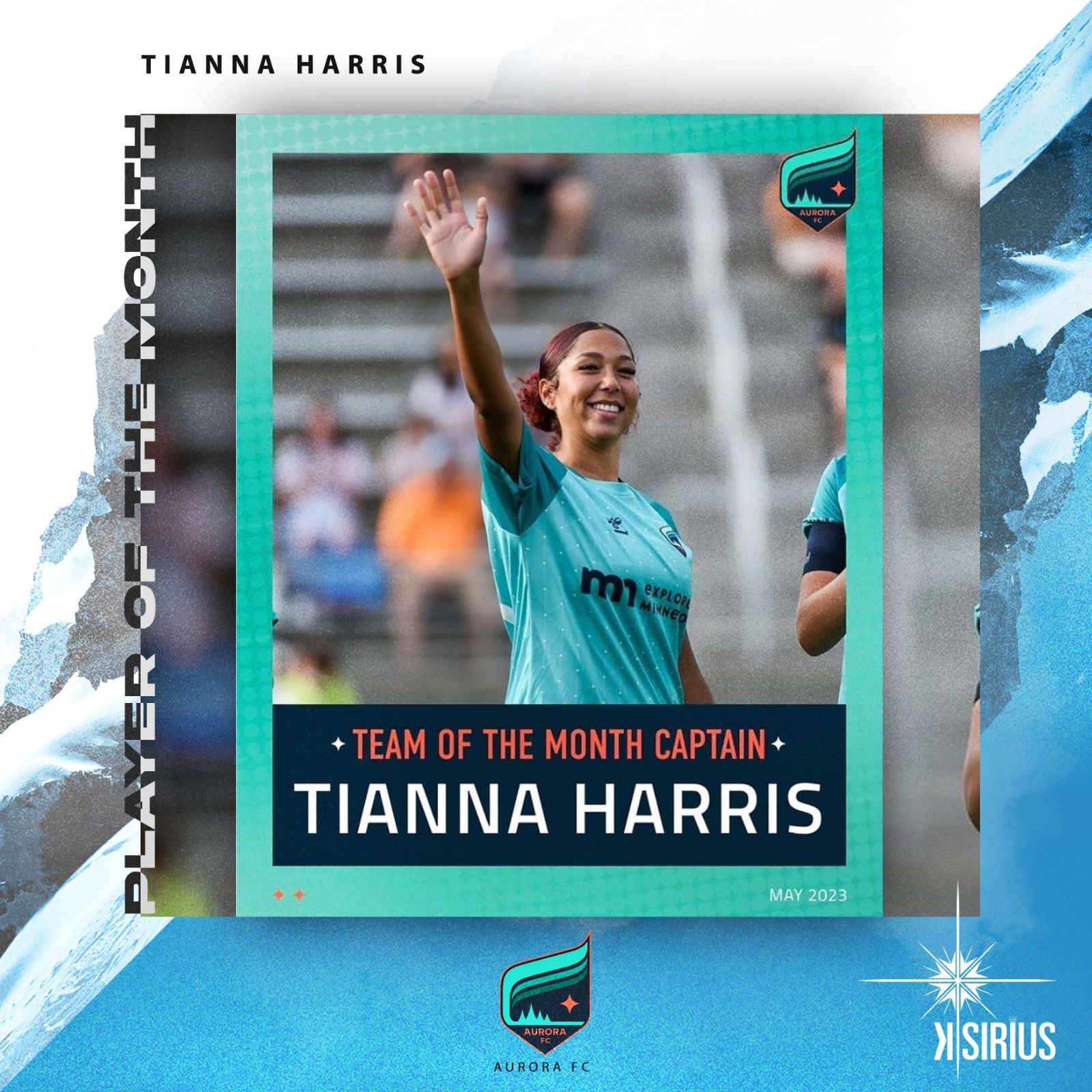 Team of the Month: Tianna Harris (Minnesota Aurora FC)