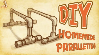 DIY Homemade Parallettes