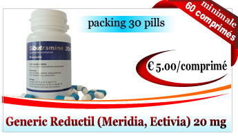 Jusqu'à 30% de remise pour Sibutramine, Acomplia et autres