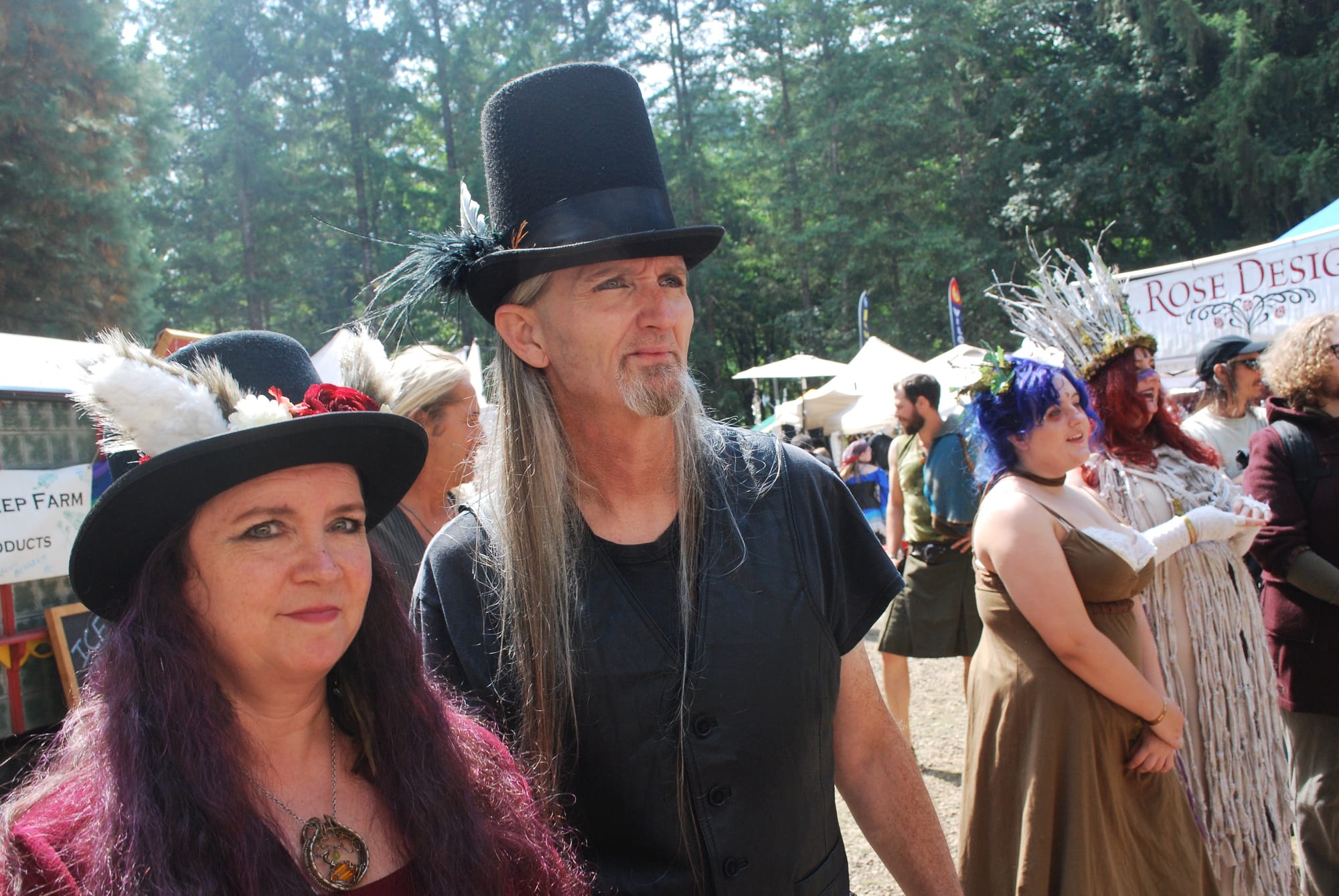 Andi and Paddy at Faerieworlds 2018