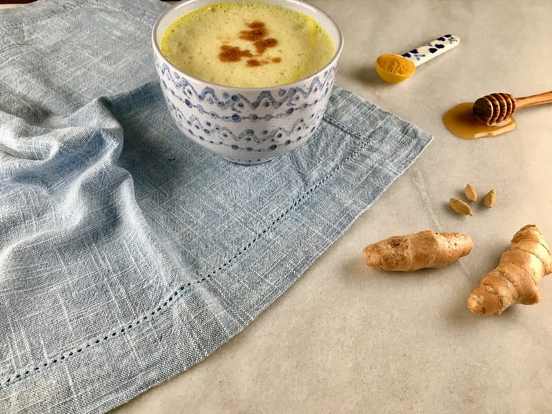 Drinking Healthy Drinks like Ginger Tea in Singapore