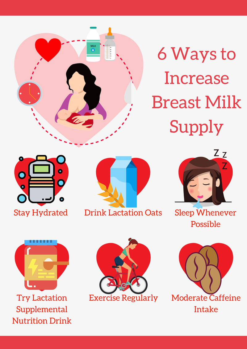6 Ways to Increase Breast Milk Supply