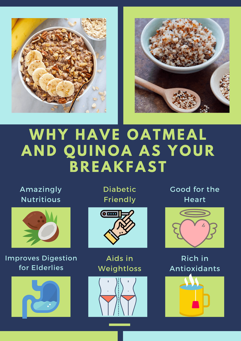 Why Have Oatmeal and Quinoa as Your Breakfast
