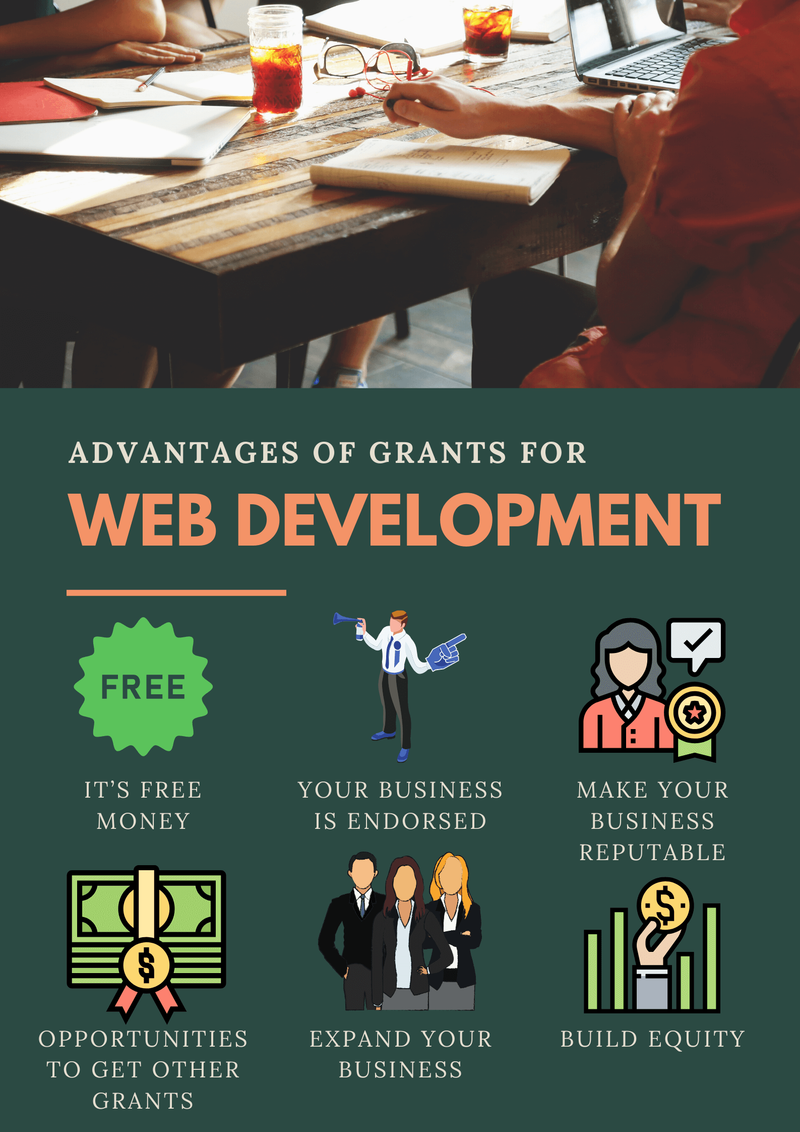 Advantages of Grants for Web Development