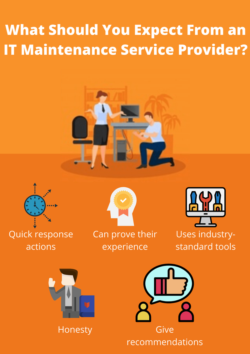 What Should You Expect From an IT Maintenance Service Provider?