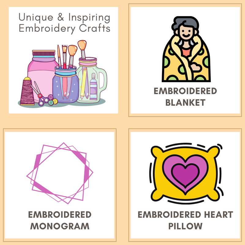 Unique & Inspiring Embroidery Crafts