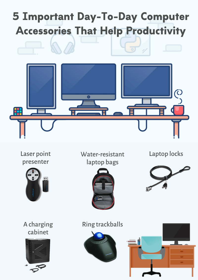 5 Important Day-To-Day Computer Accessories That Help Productivity