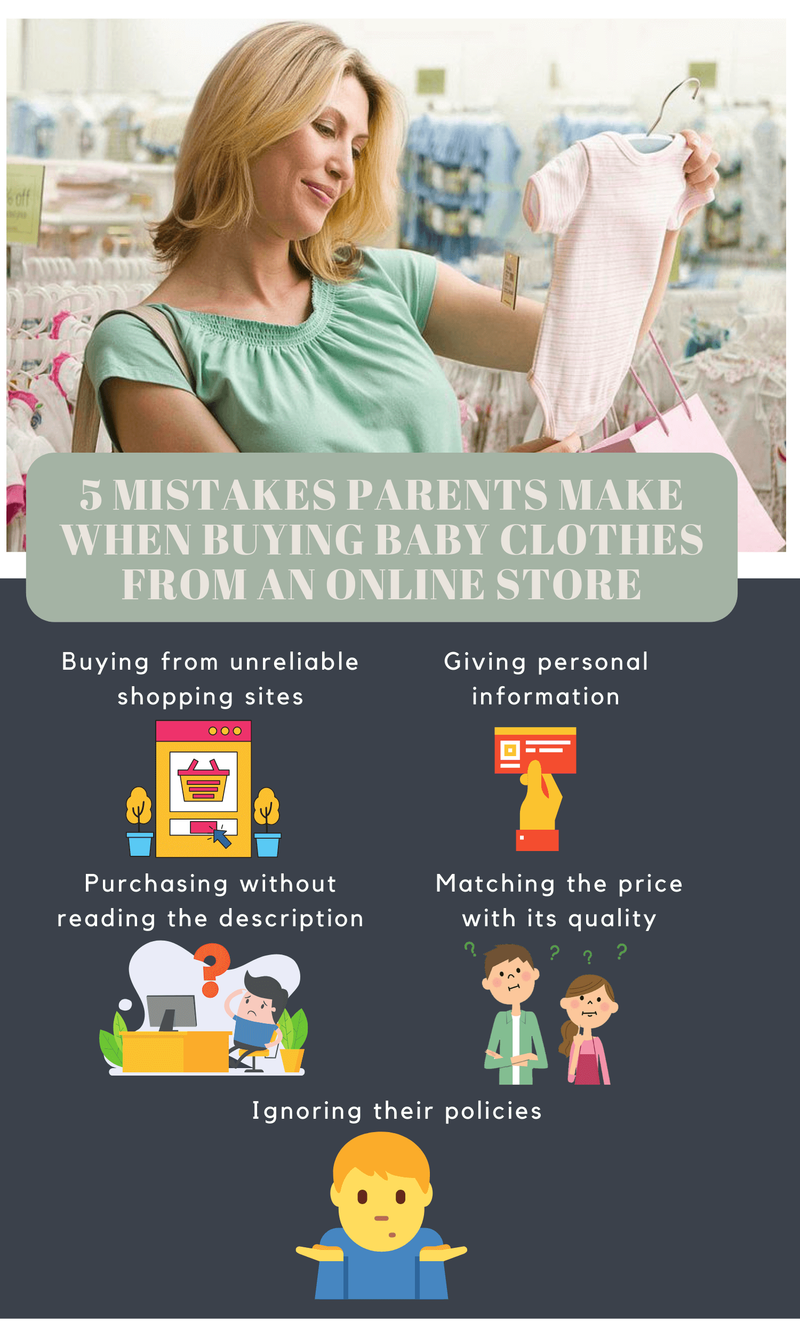 5 Mistakes Parents Make When Buying Baby Clothes from An Online Store