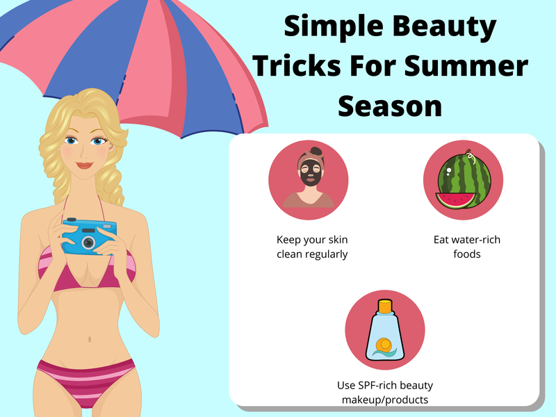 Simple Beauty Tricks For Summer Season