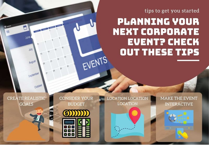 Planning your next corporate event? Check out these tips