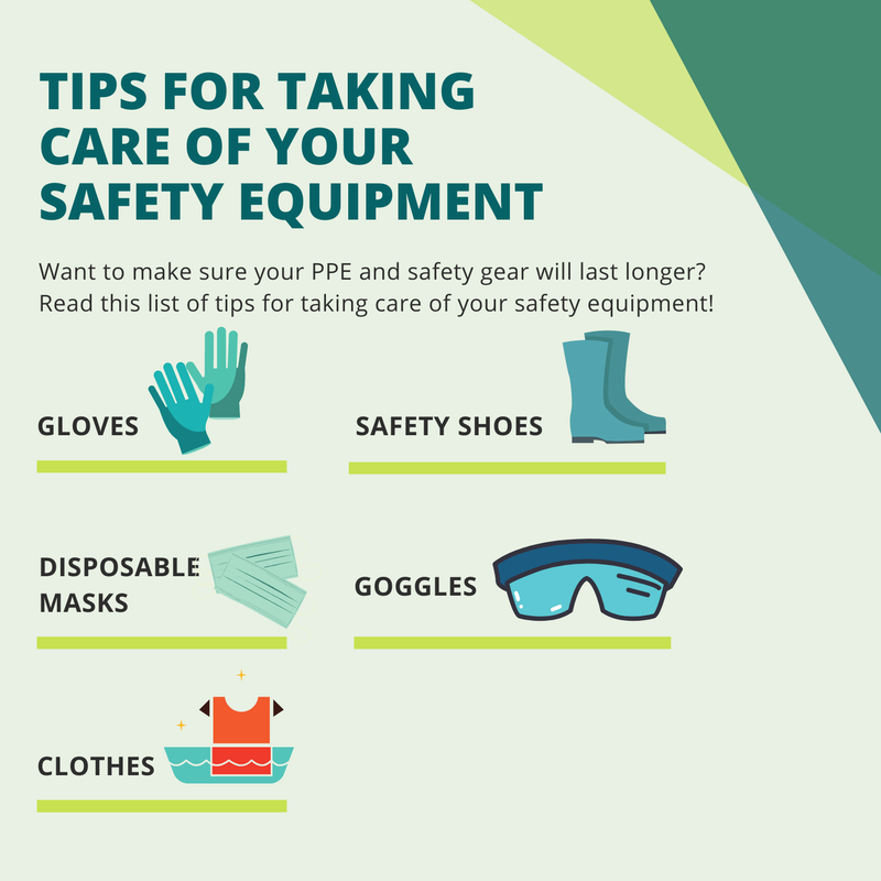 Tips For Taking Care Of Your Safety Equipment