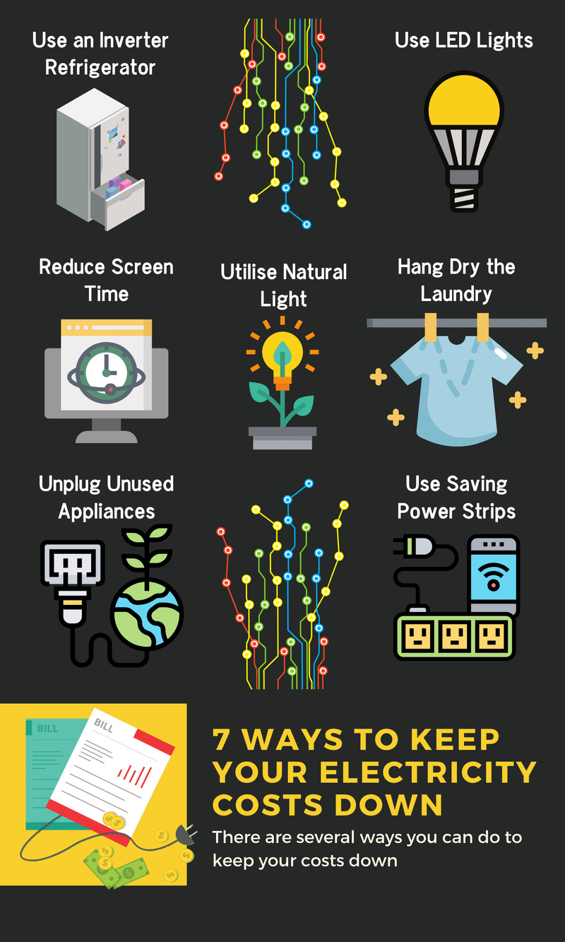 7 Ways to Keep Your Electricity Costs Down