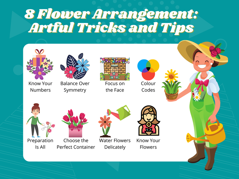 8 Flower Arrangement: Artful Tricks and Tips