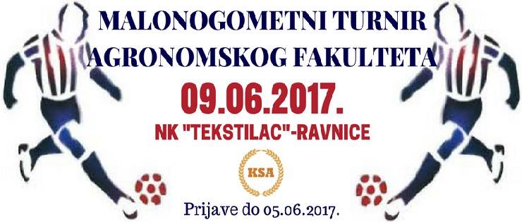 Malonogometni turnir Agronomskog fakulteta 2017.